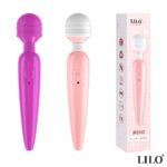 Massageador corporal recarregável com 10 modos de vibração - LILO