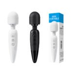 Massageador Varinha Mágica Recarregável com 8 intensidades de vibração e 10 Modos de Vibração - VIPMIX