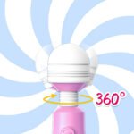 Massageador corporal com 2 vibrações diferentes