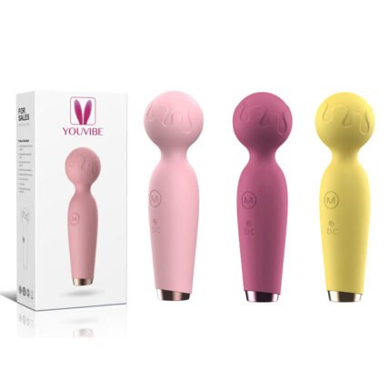 Massageador corporal recarregável com 10 modos de vibração - YOUVIBE