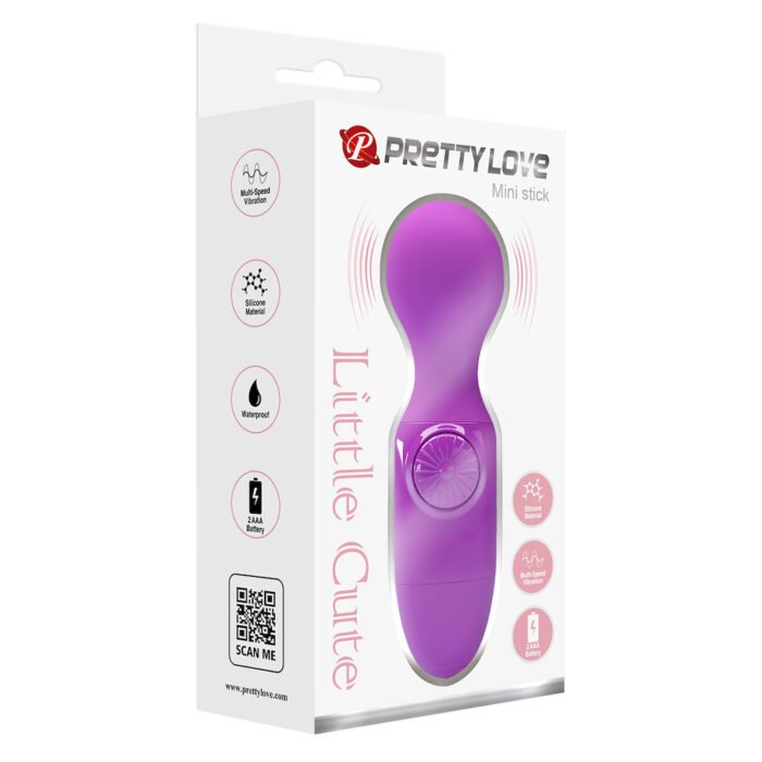 Vibrador de clitóris em formato de Varinha Mágica - Mini Stick - PRETTY LOVE - Imagem 2