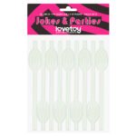 Kit com 9 Canudos Vagina Fosforescentes Glow in the Dark Pussy Straws - LOVETOY