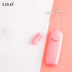 Lindo vibrador em cápsula tipo bullet, possui vibração de multivelocidades controlada por controle remoto com fio - LILO - Imagem 2