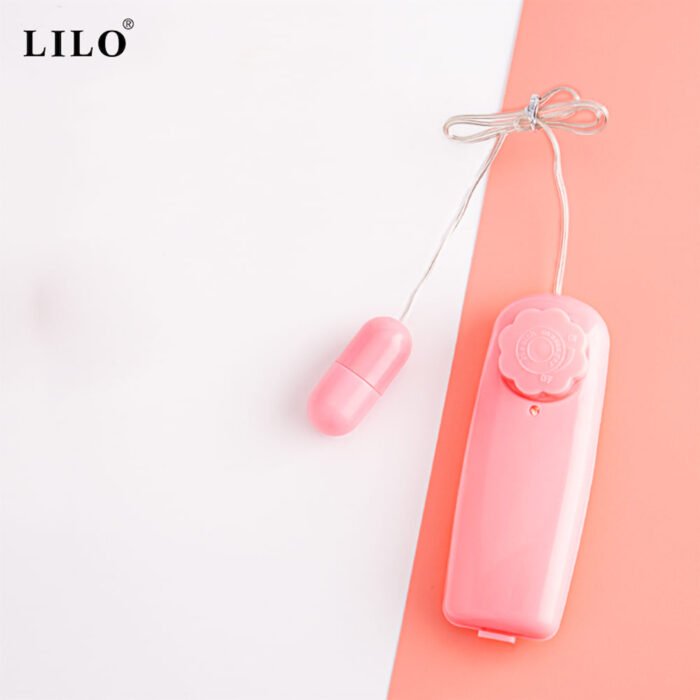 Lindo vibrador em cápsula tipo bullet, possui vibração de multivelocidades controlada por controle remoto com fio - LILO - Imagem 2