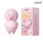 Estimulador Clitoriano Porquinho - 2 em 1 - Lovely Pig - NONO - LILO