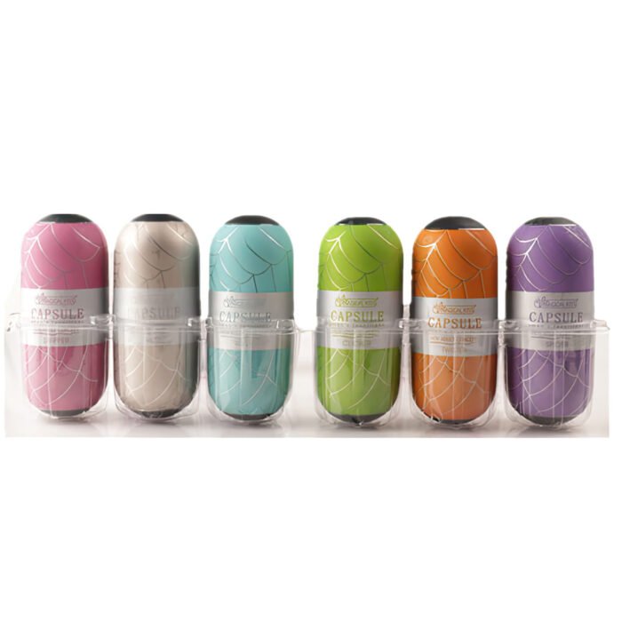 MA001D-KIT-10 Masturbador masculino tubo com sucção manual, relevo sanfonado permite movimentos em todos os sentidos, corpo interno texturizado e saliências internas que fazem toda a diferença - MAGICAL KISS - Imagem 2