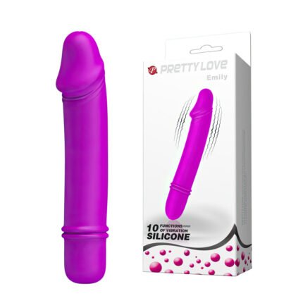 Mini vibrador com ponta em formato de glande