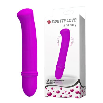 Mini vibrador com ponta achatada