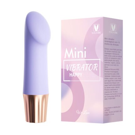 Mini vibrador recarregável com 10 modos de vibração - YOUVIBE