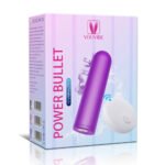 Power bullet recarregável com 10 modos de vibração - YOUVIBE
