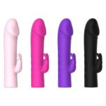 Vibrador Recarregável Mini Pênis com Estimulador Clitoriano com 10 Modos de Vibração - YOUVIBE