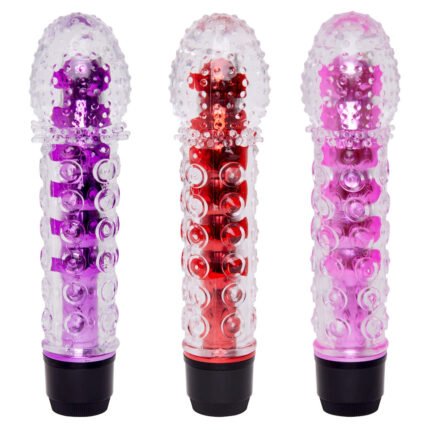 Vibrador translúcido
