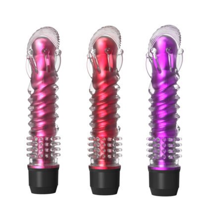 Vibrador translúcido
