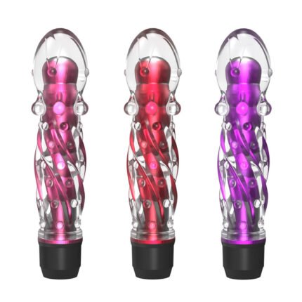 Vibrador translúcido