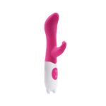 Vibrador Ponto G com estimulador clitoriano com 10 vibrações