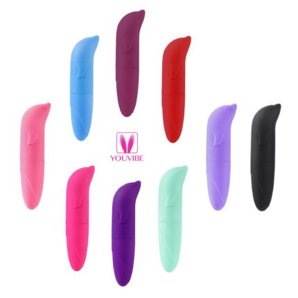 Vibrador Ponto G em formato de golfinho em ABS