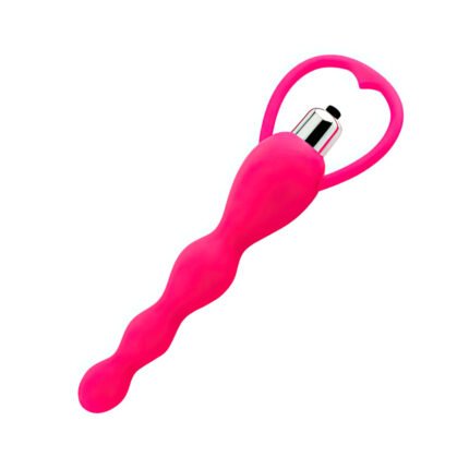 Plug Anal com 1 vibro liga e desliga feito em Silicone Cirúrgico de Toque Macio e Aveludado - YOUVIBE