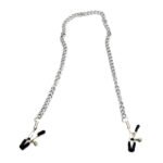 Grampos para os seios em metal com presilhas ajustáveis para diversificar a pressão