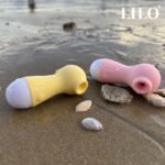 Estimulador de clitóris e de mamilos Recarregável com função de Pulsação em formato de Cavalo-marinho - LILO - Imagem 2