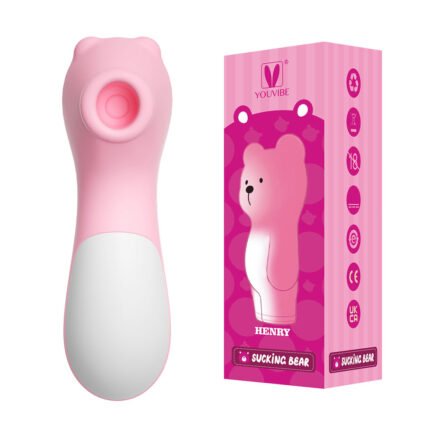 Estimulador de Clitóris Recarregável em formato de Urso com 10 Modos de Pulsação - YOUVIBE