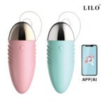 Bullet com 10 modos de vibração com controle remote via APP - LILO