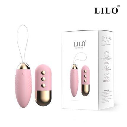 Vibrador Bullet com 10 modos de vibração e com Controle Remoto - LILO