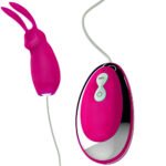 Vibrador Cápsula Coelhinho com Controle Remoto e 20 Potentes Níveis de Vibração - VIPMIX