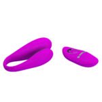 Vibrador de Luxo para Casais com 12 modos de vibração e com controle remoto - PRETTY LOVE - Imagem 2