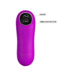 Vibrador de Luxo para Casais com 30 vibrações e com contole remoto - PRETTY LOVE - Imagem 2