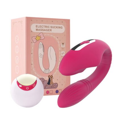 Massageador para casal com 8 modos de vibração e 5 modos de pulsação - VIPMIX