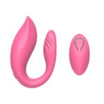 Vibrador pontas dupla com 10 modos de vibração recarregável - MANNUO
