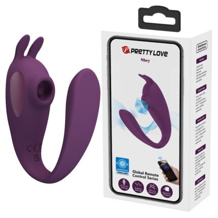 Vibrador para Casal com 10 Modos de Vibração e 10 modos de pulsação