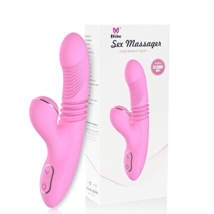 Vibrador de Ponto G e Clitóris - com Pulsação - DIBE