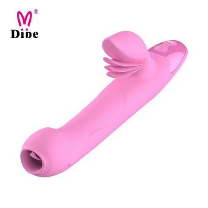 Vibrador recarregável possui em sua ponta uma língua que se movimenta com a vibração - DIBE