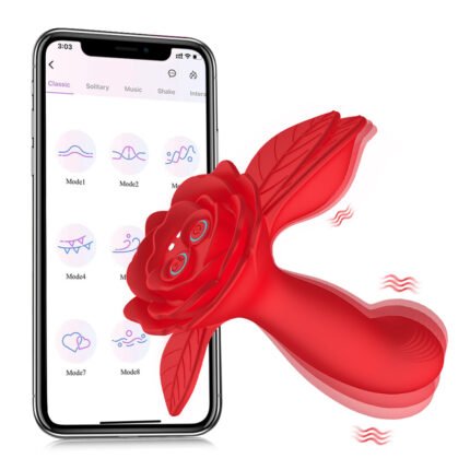 Vibrador de ponto G. Possui 2 motores