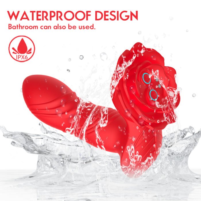 Vibrador de ponto G. Possui 2 motores , Com 9 modos de vai e vem e 9 modos de vibração no estimulador - OLENA - Imagem 2