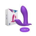 Estimulador clitoriano recarregável com penetrador ponto g - I-MOON