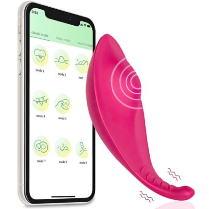 Estimulador Clitoriano com 10 Modos de Vibração Bluetooth - Longa Distância Control – APP - YOUVIBE