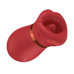 Simulador de sexo oral com formato de boca,10 modos de vibração ,estímulos,10 modos de sucção - YOUVIBE - Imagem 2