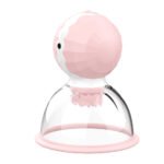 Estimulador de Clitóris e Mamilo 2 uni - Sucção e Pressão Manual e 10 Modos de Rotação Ergonômico Recarregável - VIPMIX