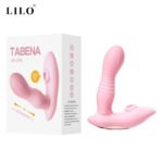 Estimulador clitoriano recarregável com penetrador ponto G