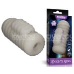 Masturbador com vibratória de dupla finalidade - Knights Ring Vibrating Dual Purpose Sleeve-Wave - LOVETOY