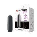 Cápsula vibratória recarregável com 12 modos de vibração - PRETTY LOVE