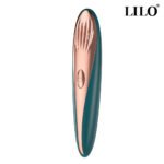 Vibrador massageador recarregável com 10 vibrações para massagear e tem função de auto aquecimento - LILO