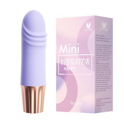 Mini vibrador recarregável com 10 modos de vibração - YOUVIBE