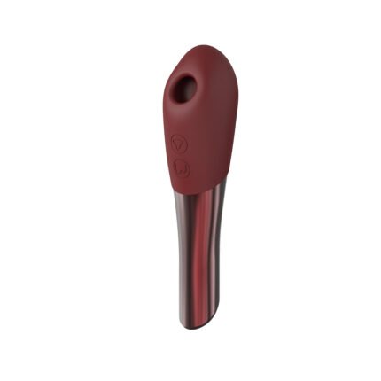 Estimulador clitoriano duplo em formato de batom com 10 modos de vibração e 5 modos de pulsação - YOUVIBE