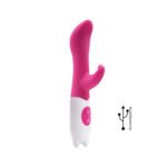 Vibrador G-spot dual recarregável 10 velocidades