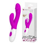 Vibrador com estimulador clitoriano com 30 modos de vibração - PRETTY LOVE