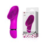Estimulador feminino com saliências massageadoras com 30 modos de vibração - PRETTY LOVE