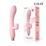Vibrador de ponto G e clitóris com pulsação